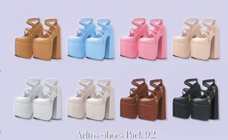Галерея мода Туфли Shoes Pack 92 #2